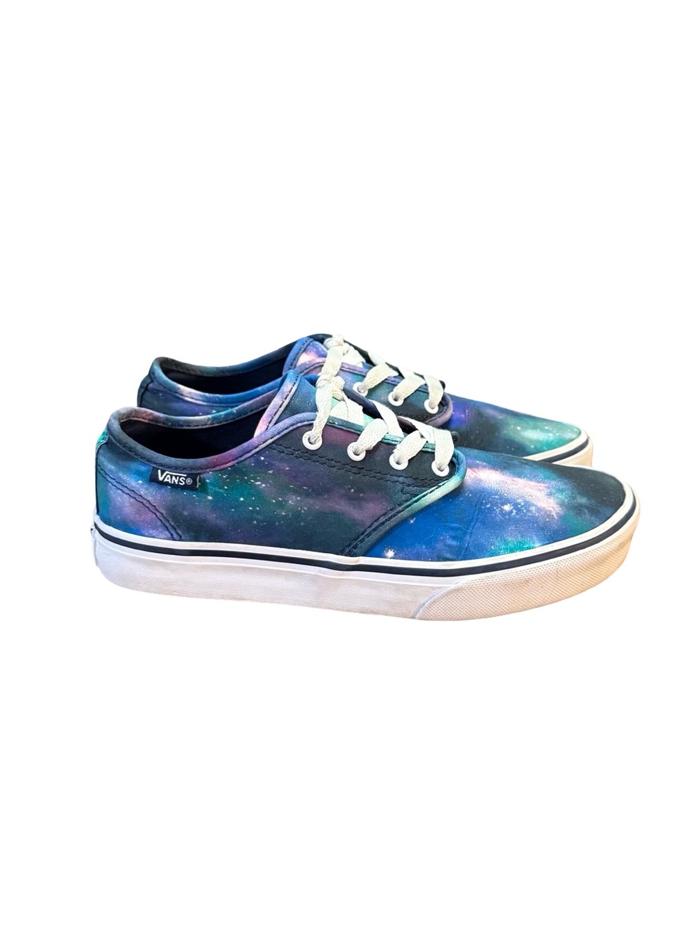 Vans Atwood Lo Cosmic Galaxy Low Top Sneakers Missy Size 4